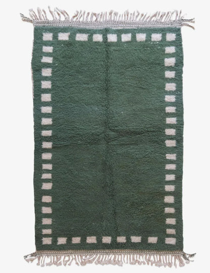 Emerald Green Rug 7.9 x 5 ft / 240 x 154 cm - Surcoma