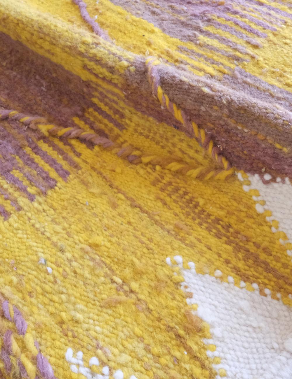 Flatweave Moroccan Kilim Rug 10.3 x 6.8 ft / 313 x 210 cm