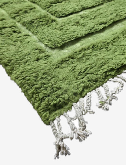 Green Moroccan Rug 10.4 x 7.9 ft / 316 x 242 cm