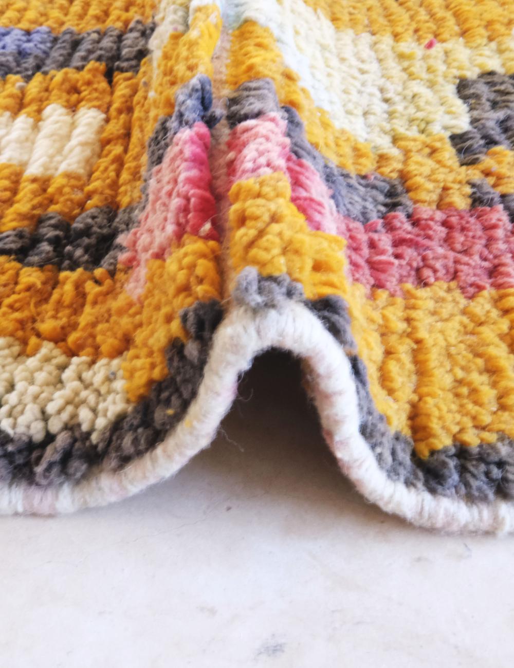 Long Narrow Moroccan Rug 11.8 x 2.6 ft / 360 x 81 cm