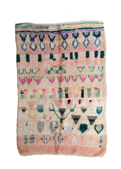 Handknotted Moroccan Abstract Rug 8.7 x 5.7 ft / 264 x 176 cm - Surcoma