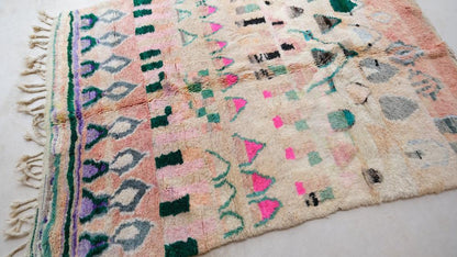 Handknotted Moroccan Abstract Rug 8.7 x 5.7 ft / 264 x 176 cm - Surcoma