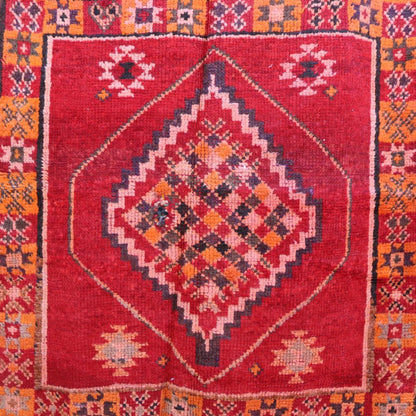 Handknotted Moroccan Wool Rug 9.7 x 5.2 ft / 296 x 161 cm - Surcoma