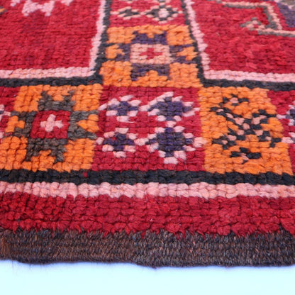 Handknotted Moroccan Wool Rug 9.7 x 5.2 ft / 296 x 161 cm - Surcoma