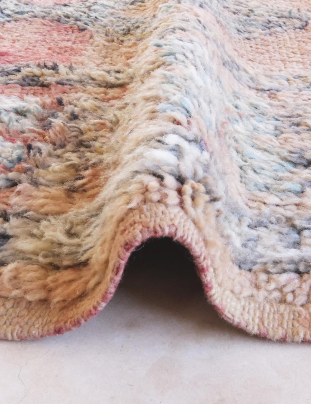 Handknotted Moroccan Red Rug 10 x 6.5 ft / 304 x 200 cm