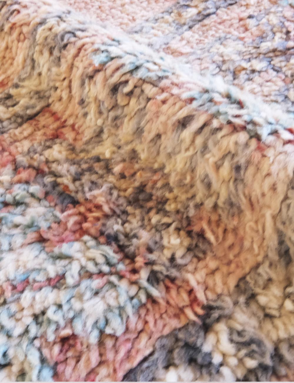 Handknotted Moroccan Red Rug 10 x 6.5 ft / 304 x 200 cm