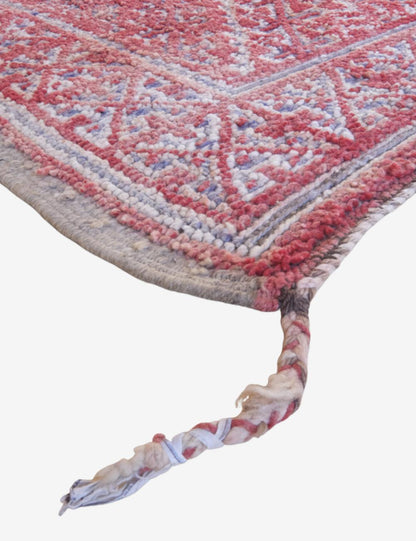 Faded Red Moroccan Rug 10.2 x 6.1 ft / 311 x 187 cm - Surcoma