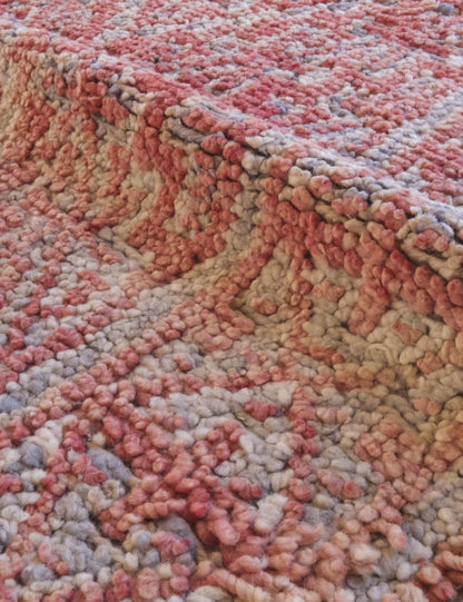 Faded Red Moroccan Rug 10.2 x 6.1 ft / 311 x 187 cm - Surcoma