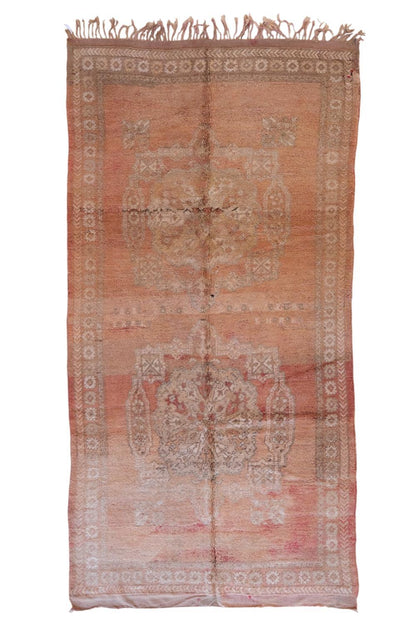 Traditional Moroccan Wool Rug 12.4 x 6 ft / 379 x 183 cm - Surcoma