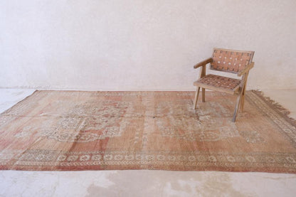 Traditional Moroccan Wool Rug 12.4 x 6 ft / 379 x 183 cm - Surcoma