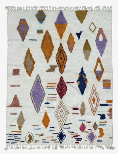 Authentic Handmade Moroccan Rug 10.3 x 8.3 ft / 314 x 254 cm