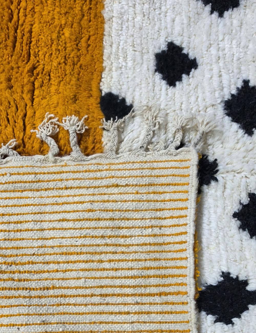 Handmade Berber Wool Carpet 8.1 x 6.3 ft / 247 x 193 cm