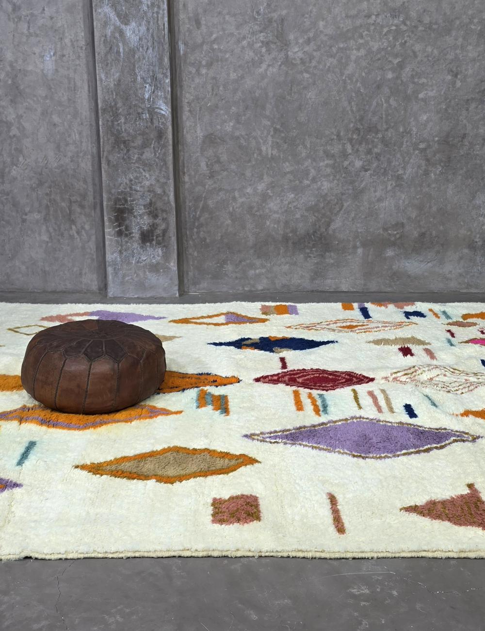 Authentic Handmade Moroccan Rug 10.3 x 8.3 ft / 314 x 254 cm
