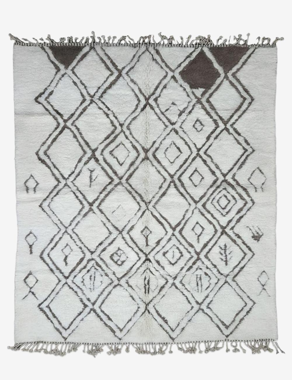 Handmade Berber Wool Rug 9.8 x 8.2 ft / 300 x 250 cm