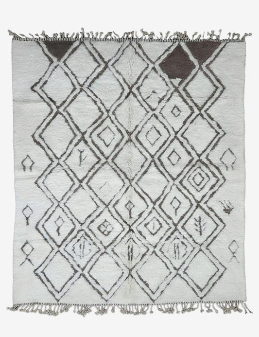 Handmade Berber Wool Rug 9.8 x 8.2 ft / 300 x 250 cm