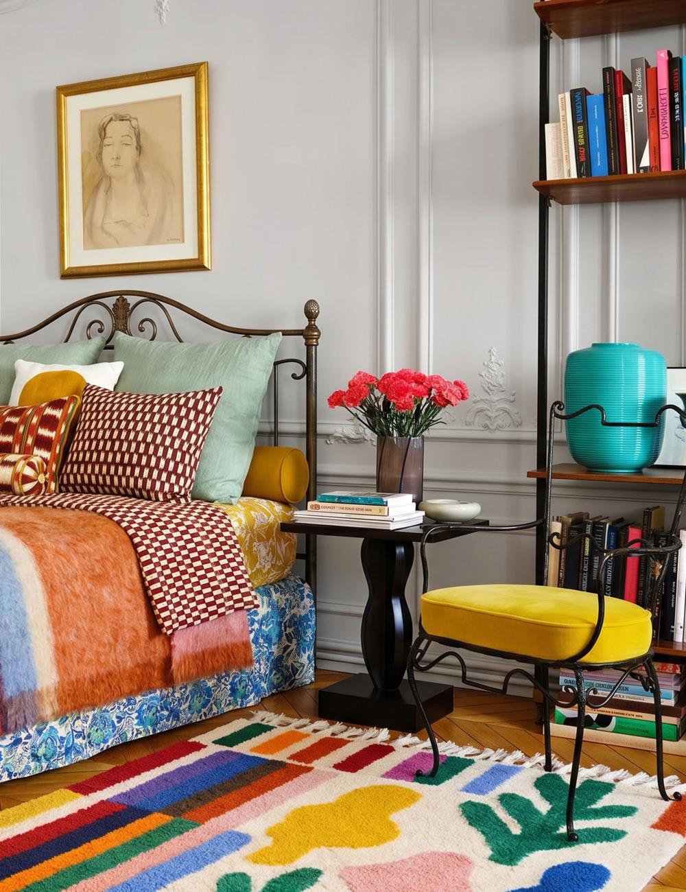 Custom Moroccan Wool Rug - Echoes Of Love 02