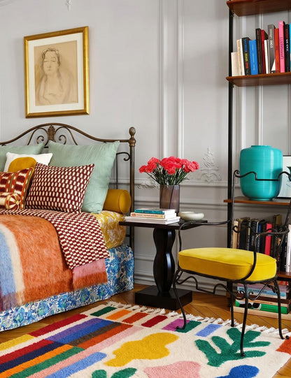 Custom Moroccan Wool Rug - Echoes Of Love 02