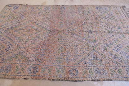1980s Moroccan Beni MGuild Wool Rug 11.2 x 5.9 ft / 342 x 182 cm - Surcoma