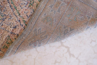 1980s Moroccan Beni MGuild Wool Rug 11.2 x 5.9 ft / 342 x 182 cm - Surcoma