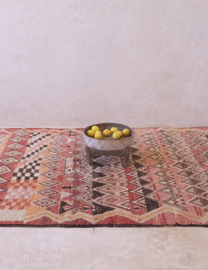 Collectible Moroccan Rehamna Rug 9.1 x 5.5 ft / 276 x 170 cm - Surcoma