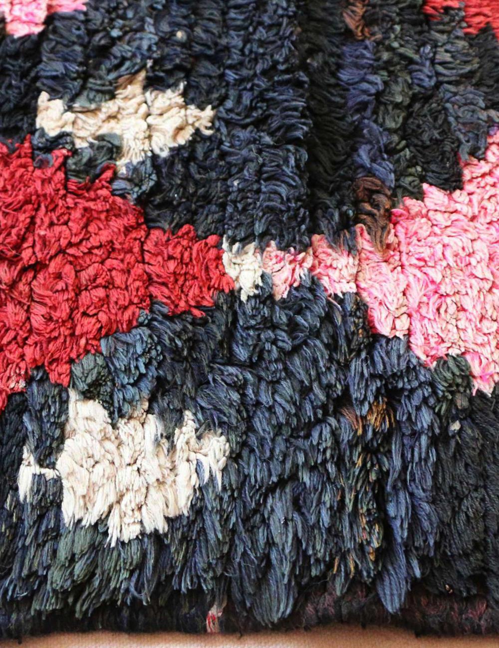 Handwoven Berber Rug 7.1 x 2.5 ft / 217 x 78 cm