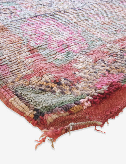 Vintage Moroccan Rug 6.6 x 5.8 ft / 201 x 178 cm - Surcoma