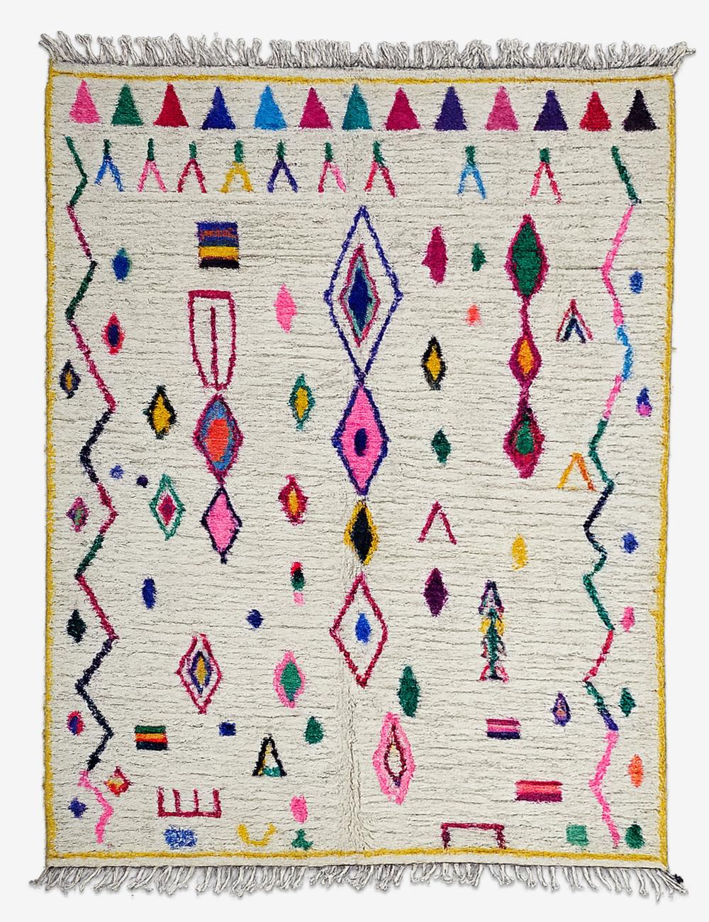 Handwoven Atlas Rug 9.8 x 6.4 ft / 300 x 196 cm