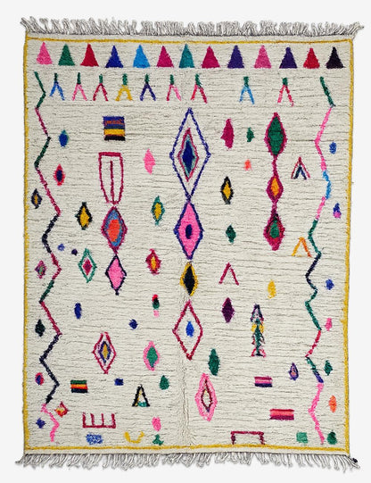 Handwoven Atlas Rug 9.8 x 6.4 ft / 300 x 196 cm