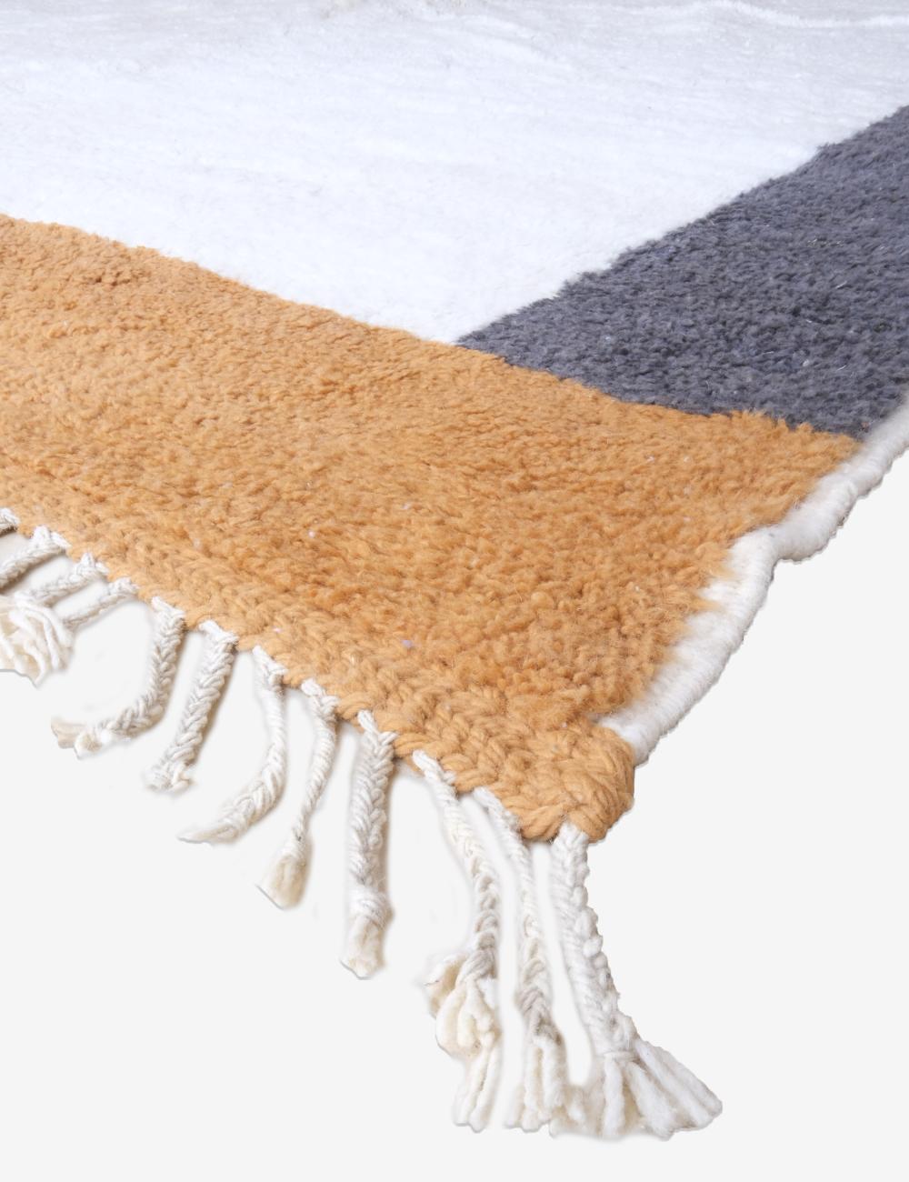 Oversized Moroccan Wool Rug 13.5 x 9.9 ft / 412 x 303 cm