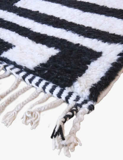 Handwoven Moroccan Wool Rug 11.4 x 7.9 ft / 347 x 242 cm - Surcoma
