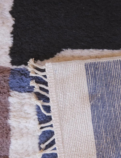 Handwoven Moroccan Wool Rug 11.4 x 8 ft / 348 x 246 cm - Surcoma