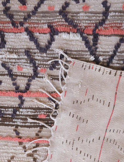 Moroccan Vintage Ourika Rug 6.8 x 4.1 ft / 208 x 125 cm - Surcoma
