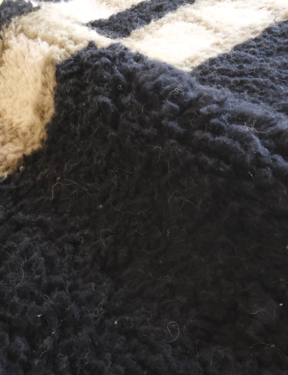 Oversized Moroccan Wool Rug 13.1 x 9.7 ft / 400 x 296 cm