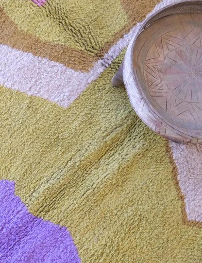 Handwoven Moroccan Wool Rug 9.8 x 6.5 ft / 300 x 200 cm - Surcoma