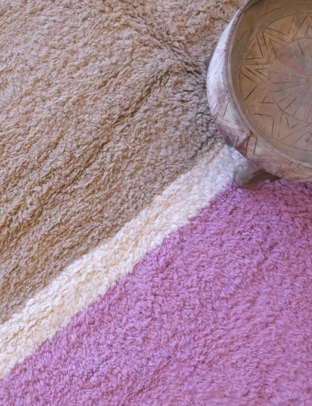 Handwoven Moroccan Wool Rug 11.6 x 7.9 ft / 355 x 243 cm