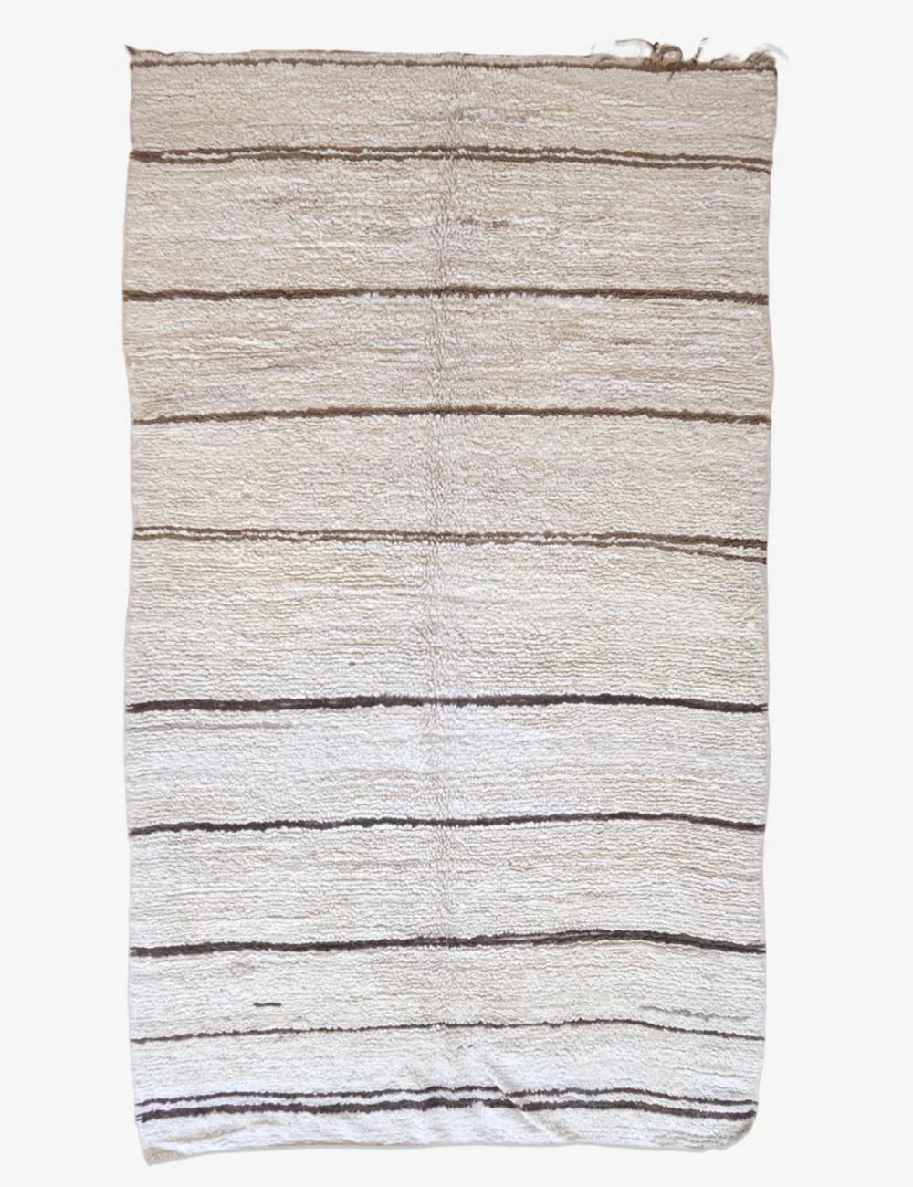 Kilim Beni Ourain Moroccan Wool Rug 11.5 x 6.6 ft / 350 x 204 cm - Surcoma