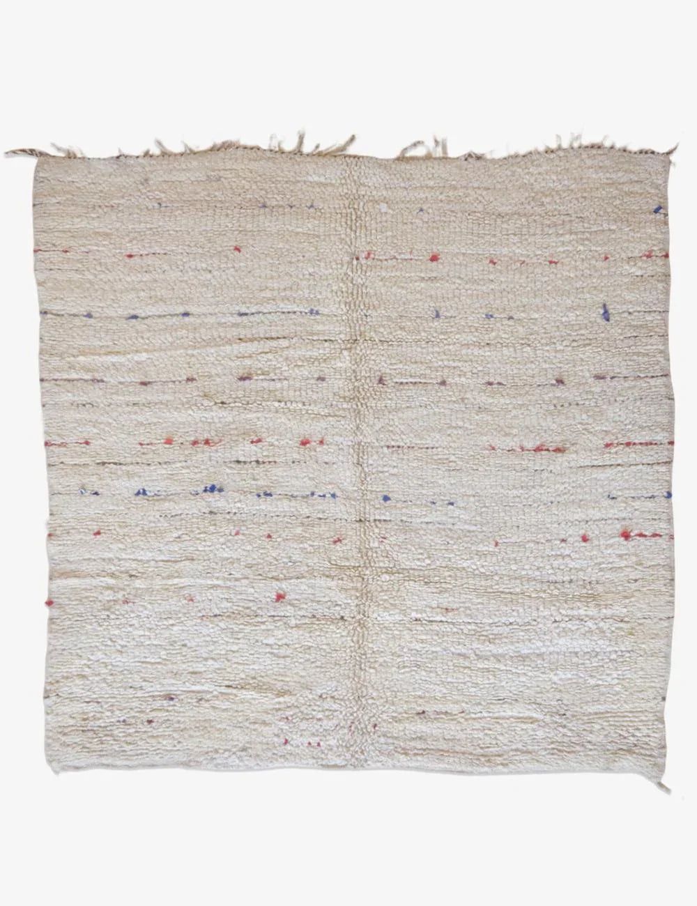 Kilim Beni Ourain Square Rug 6.1 x 6 ft / 186 x 183 cm - Surcoma
