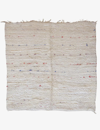 Kilim Beni Ourain Square Rug 6.1 x 6 ft / 186 x 183 cm - Surcoma