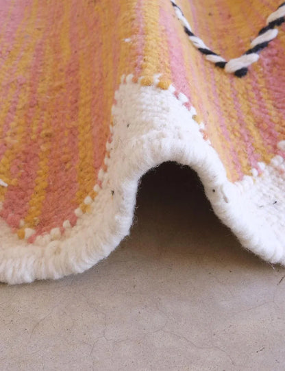 Kilim Moroccan Flatwoven Rug 9.8 x 6.3 ft / 300 x 192 cm - Surcoma
