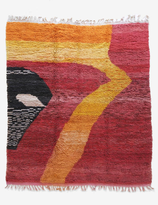 Large Moroccan Wool Rug 15.2 x 11.7 ft / 462 x 357 cm