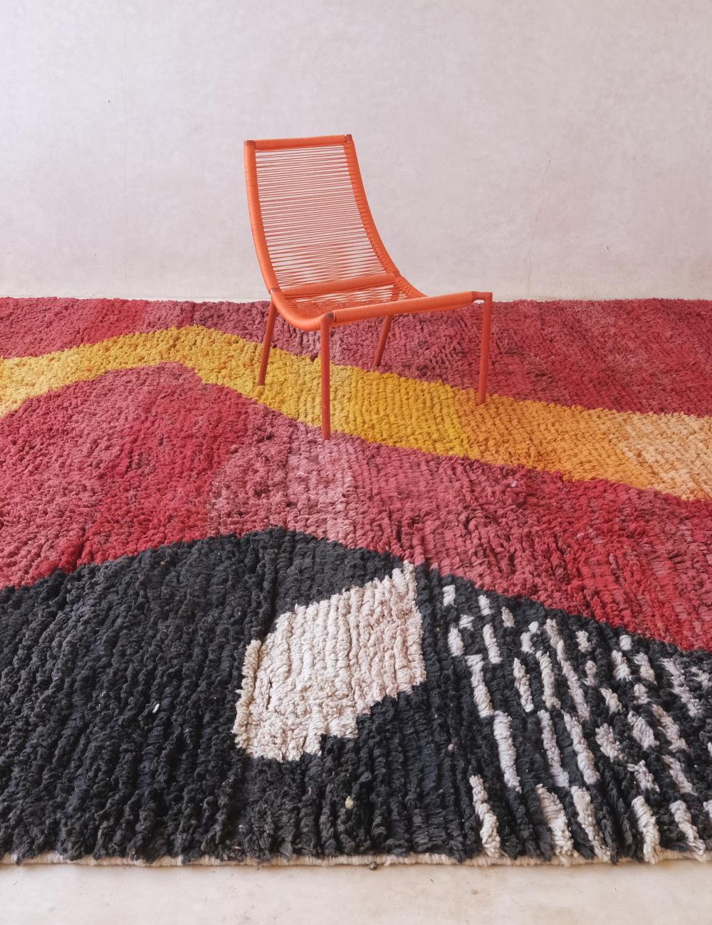 Large Moroccan Wool Rug 15.2 x 11.7 ft / 462 x 357 cm