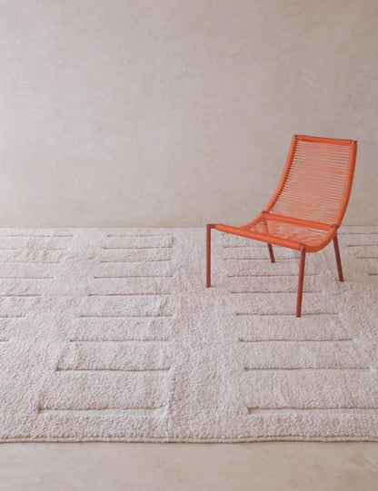 Light pink moroccan rug 11.7 x 8 ft / 356 x 245 cm - Surcoma