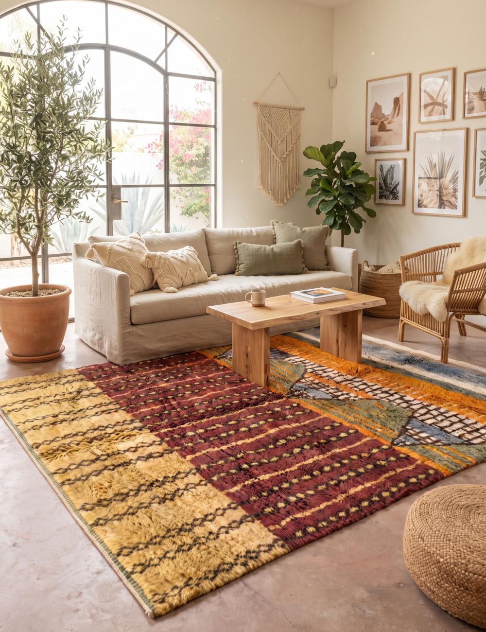 Luxury Beni MRirt Custom Rug - Echoes Of Love 12
