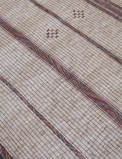 Mauritanian Tuareg Mat Rug 14.11 x 7.4 ft / 457 x 225 cm - Surcoma