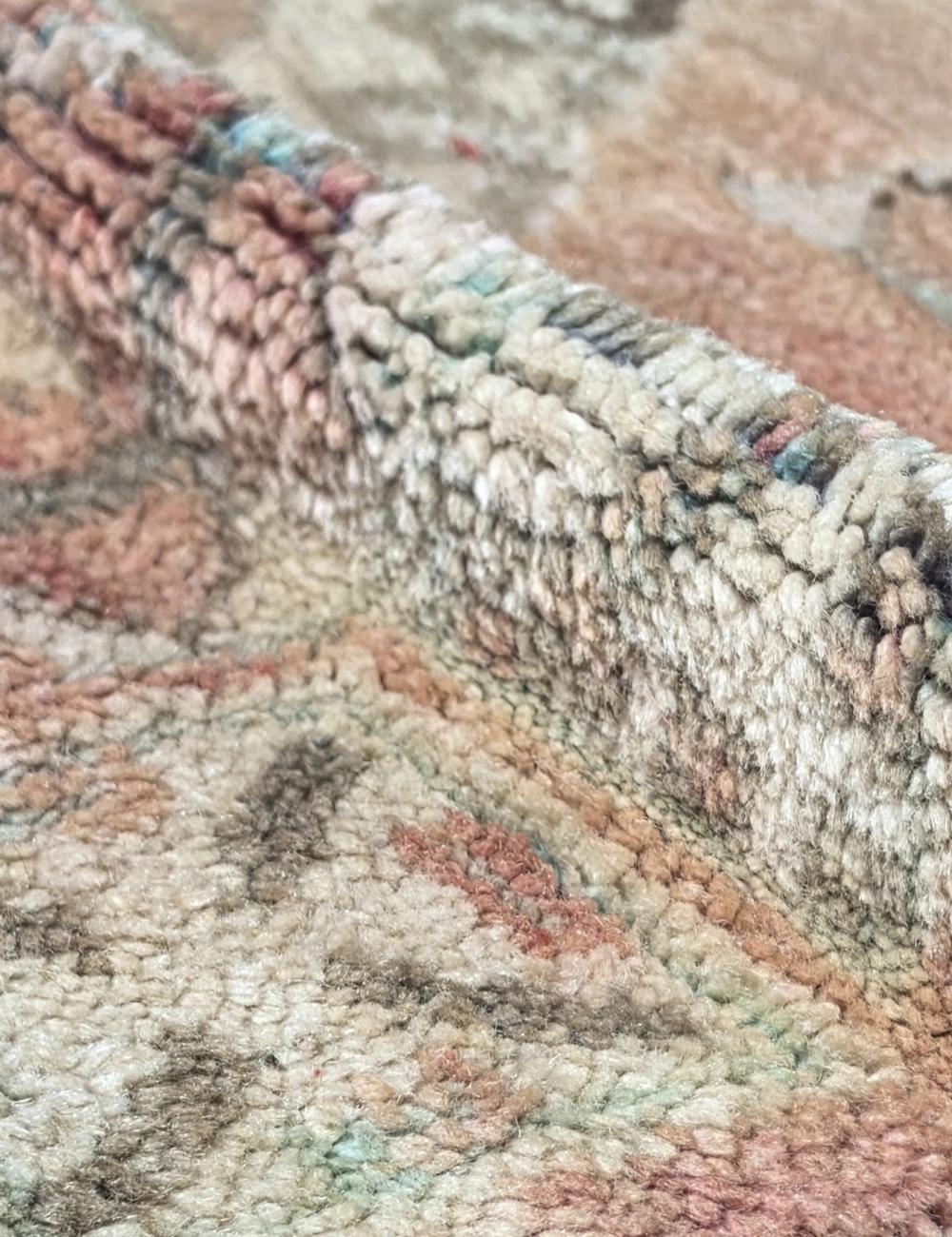 Mid Century Moroccan Rug 9.4 x 5.9 ft / 286 x 181 cm