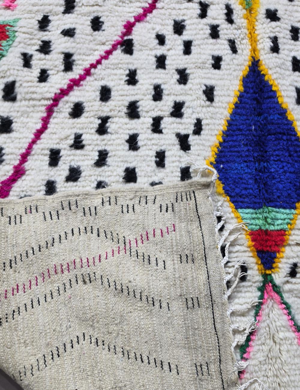 Modern Abstract Azilal Rug 9.8 x 6.2 ft / 300 x 190 cm