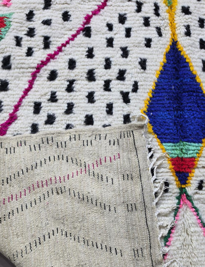 Modern Abstract Azilal Rug 9.8 x 6.2 ft / 300 x 190 cm