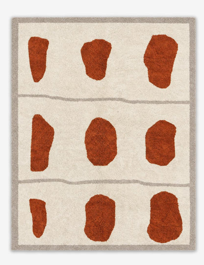 Custom Beni Mrirt Moroccan Wool Rug