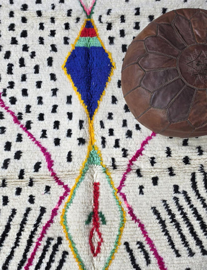 Modern Abstract Azilal Rug 9.8 x 6.2 ft / 300 x 190 cm