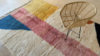 Moroccan Modern Beni MRirt Rug 10.3 x 7 ft / 313 x 216 cm - Surcoma